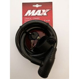Zámek MAX lankový 12 x 1000mm + 2 klíče